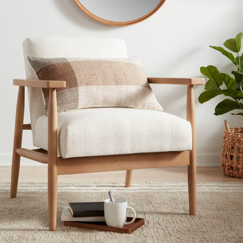 Oversized Textured Woven Lumbar Throw Pillow - Threshold™ | Target