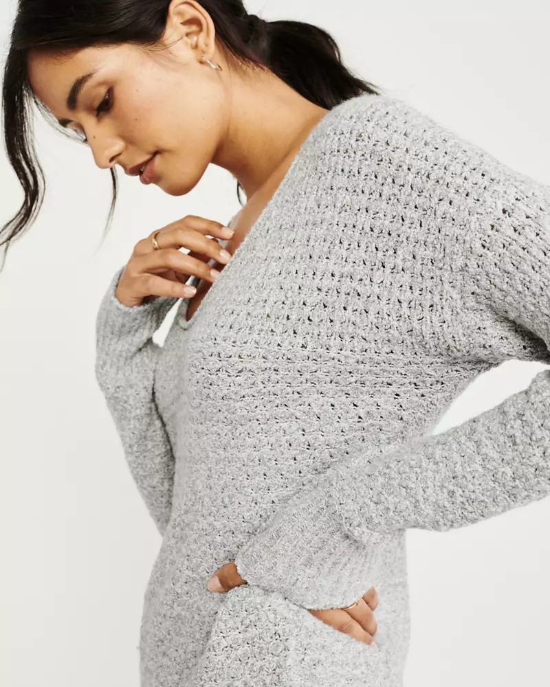 Slouchy Scoopneck Sweater | Abercrombie & Fitch US & UK