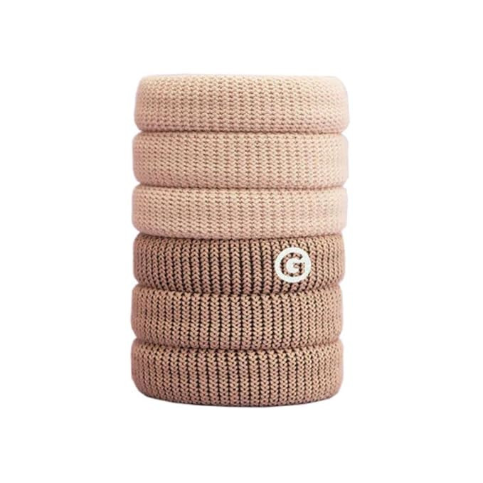 GIMME Bands Thick Fit Hair Ties | No Break Microfiber Thick Hair Elastics | A Firm Yet Gentle All... | Amazon (US)