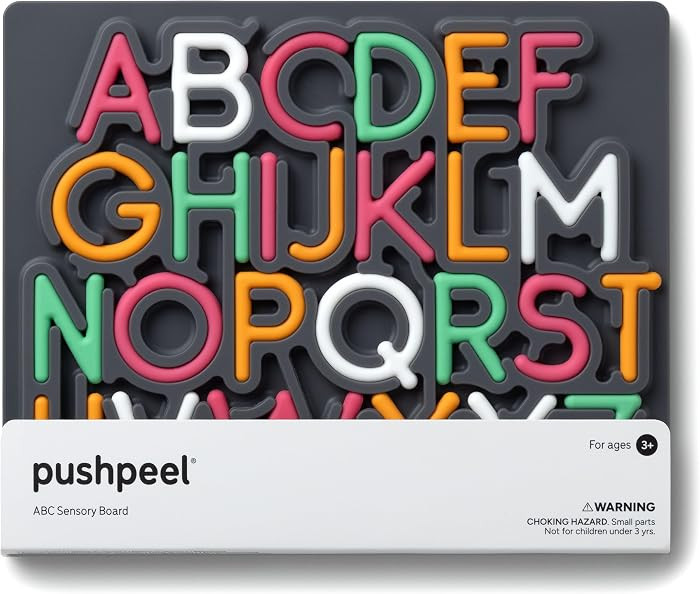Pushpeel Advanced ABC Tracing Puzzle Board (Best for Ages 4+) \u2013 Silicone Learning Toy for Pr... | Amazon (US)