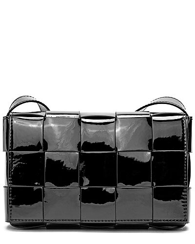 Woven Patent Crossbody | Gilt & Gilt City