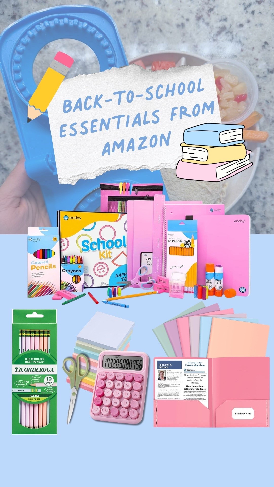 Amazon has so many cute back-to-school finds for students! From colorful school supplies and pencil cases to calculators, folders, and everything you need to get organized, there are plenty of affordable options. These would make going back to class feel a little more fun.

#LTKSeasonal #LTKmomlife #LTKdayinmylife