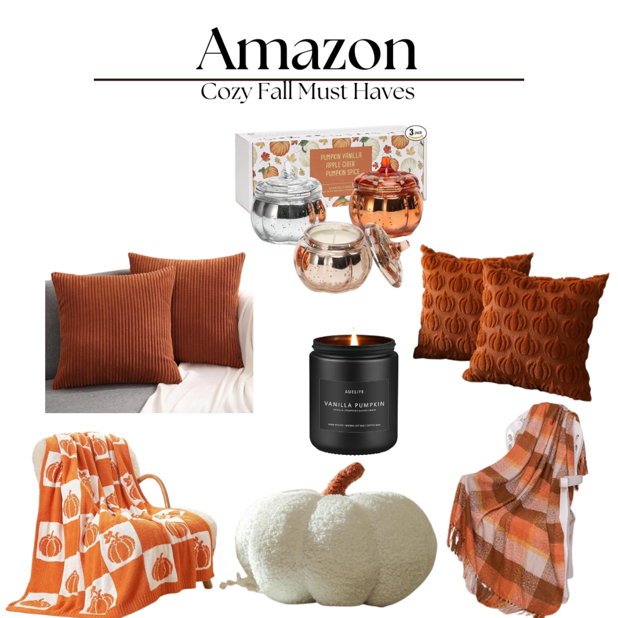 Cozy Fall Finds 

#LTKU #LTKHome #LTKSeasonal