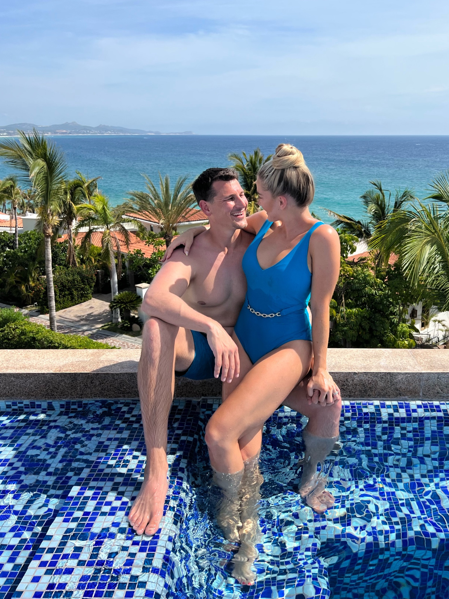 SummerSalt one piece swimsuit on sale now with statement gold chain belt 30% off now 

#LTKtravel #LTKshoecrush #LTKswim