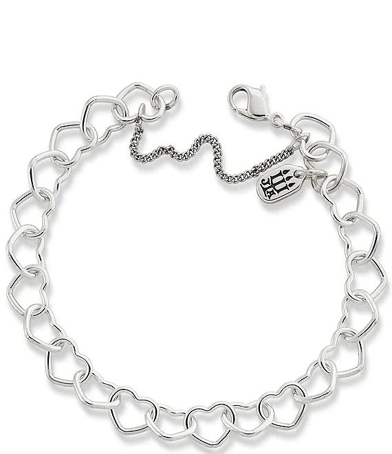 James Avery Sterling Silver Connected Hearts Charm Bracelet | Dillard's | Dillard's