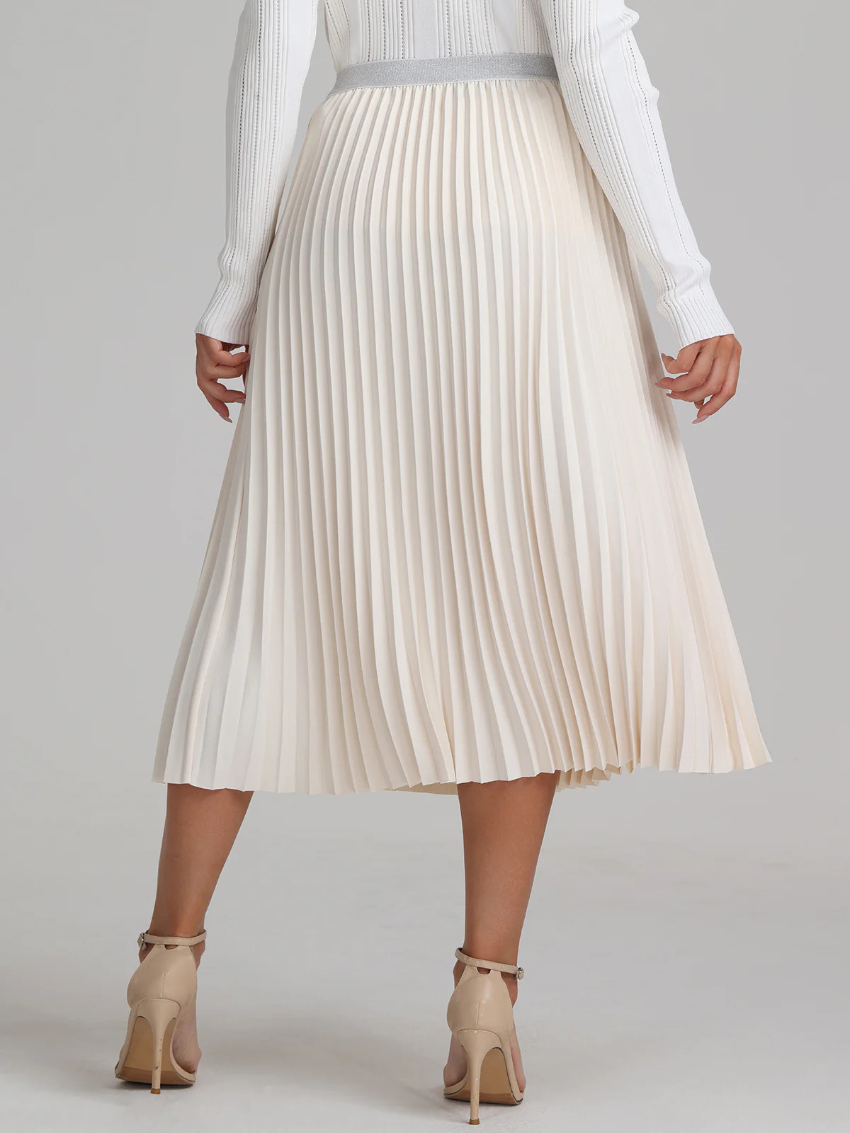Pleated Maxi Skirt | 89th + Madison