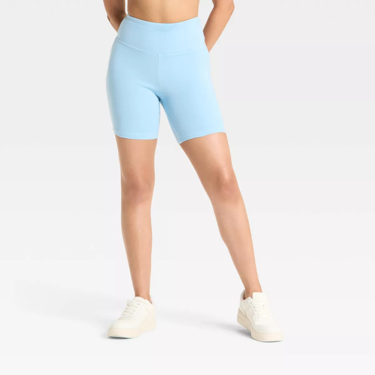 Women's High-Rise Interlock Bike Shorts - Wild Fable™ | Target