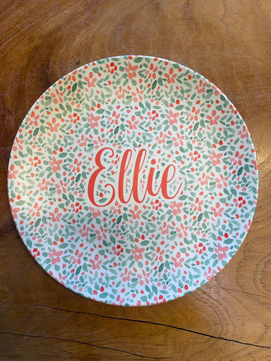 Holiday Florals Tableware (melamine free) | Lovely Little Things Boutique