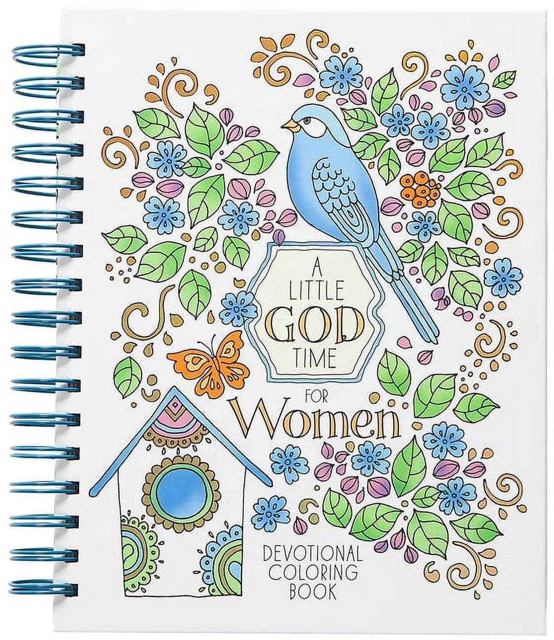 A Little God Time for Women: Devotional Coloring Book, (Spiral-Bound) | Walmart (US)