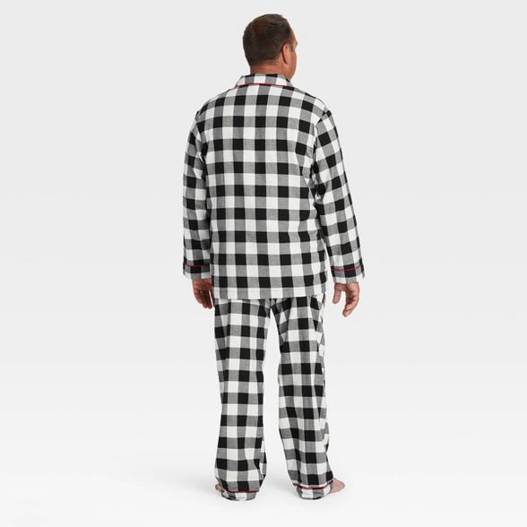 Men's Plaid Flannel Pajama Set - Wondershop™ White | Target
