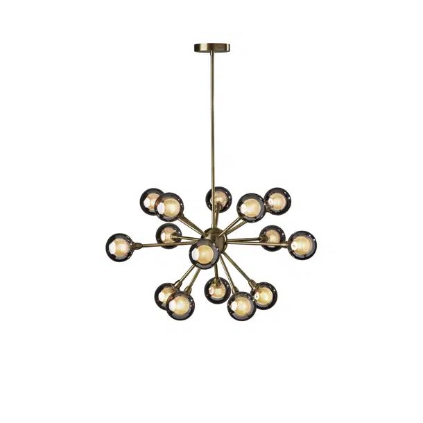 Lorraine 15 - Light Dimmable Sputnik Sphere Chandelier | Wayfair North America