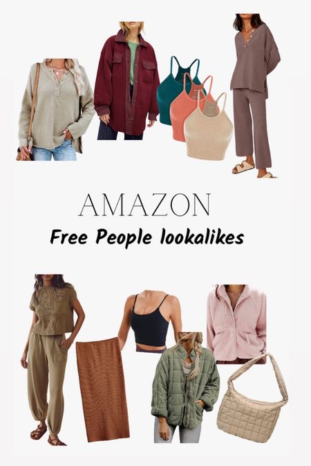 Amazon Free People lookalikes 

#LTKfit #LTKSeasonal #LTKunder50