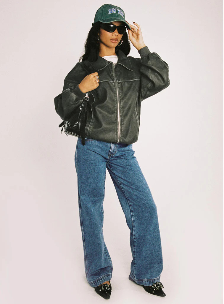 Jankins Baggy Jeans Mid Wash | Princess Polly US