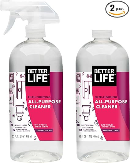 Better Life All Purpose Cleaner - Multipurpose Home and Kitchen Cleaning Spray for Glass, Counter... | Amazon (US)
