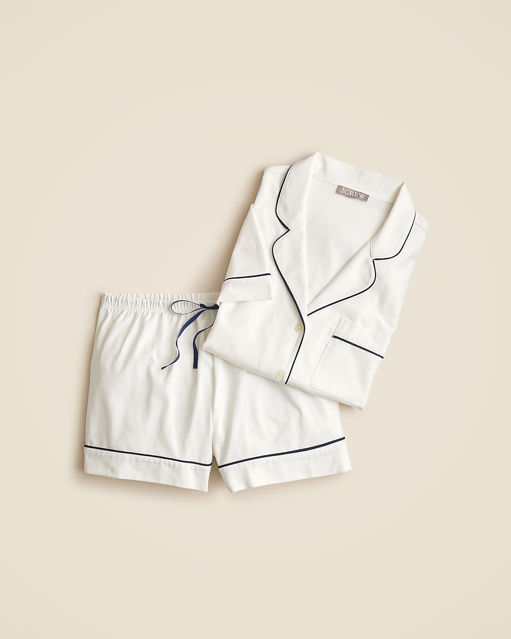 Dreamy cotton-blend pajama short set | J. Crew US