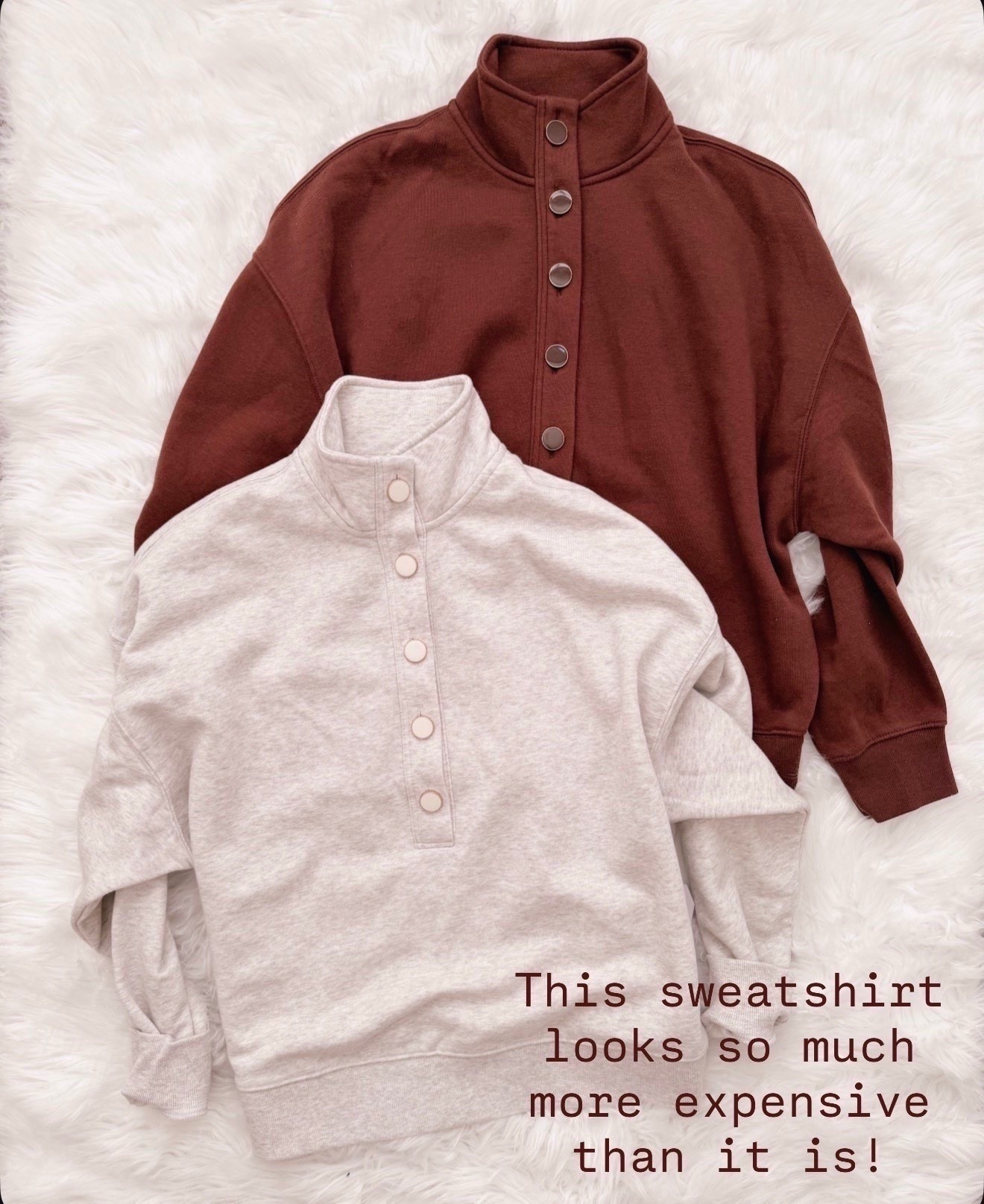 This fleece top from Walmart is comfy and so nice on the wallet!

Spring capsule wardrobe comfortable trousers neutral outfit ideas elevated loungewear chic spring style everyday basics transitional fashion 2026 minimalist aesthetic versatile pants effortless spring outfits

#LTKgrwm #LTKOver40 #LTKSeasonal