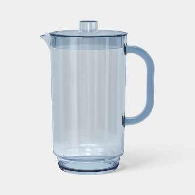 3qt Plastic Open Beverage Pitcher Blue - Room Essentials™ | Target
