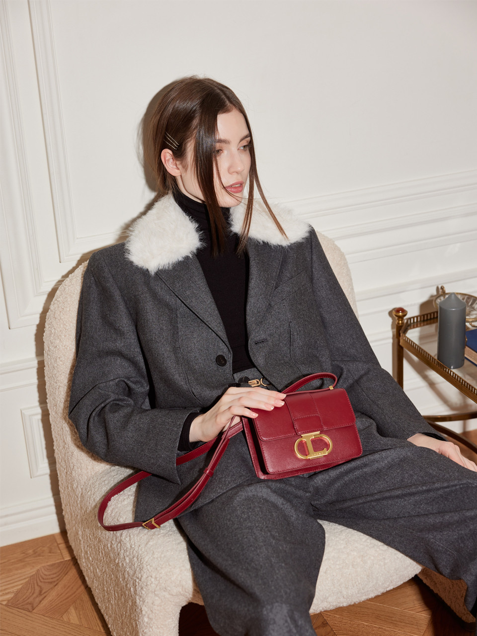 Object S Bag_Burgundy | W Concept (US)