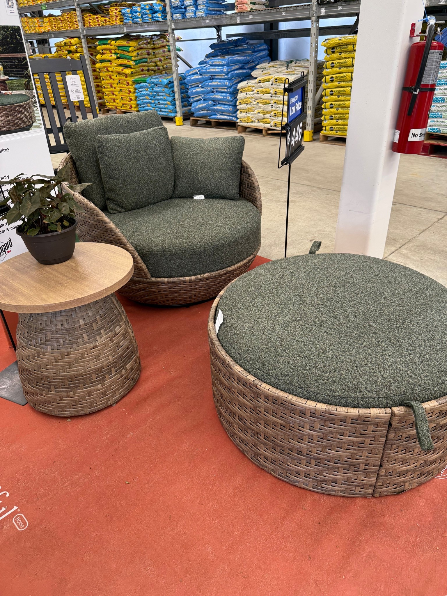 Finally saw this new set assembled and it is gorgeous! #patio 

#LTKSeasonal #LTKHome