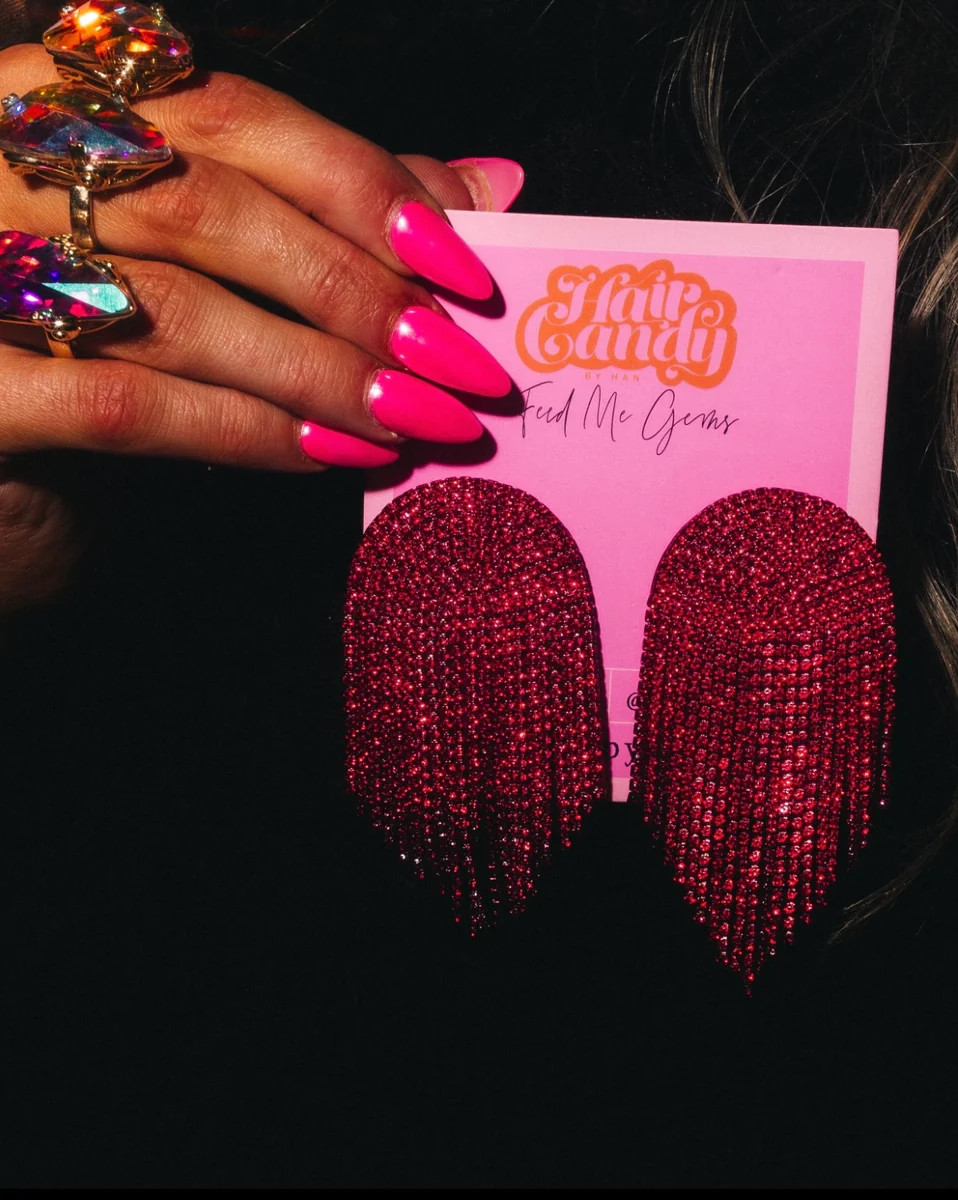 Ruby Red Jumbo Short Rainbows | Feed Me Gems