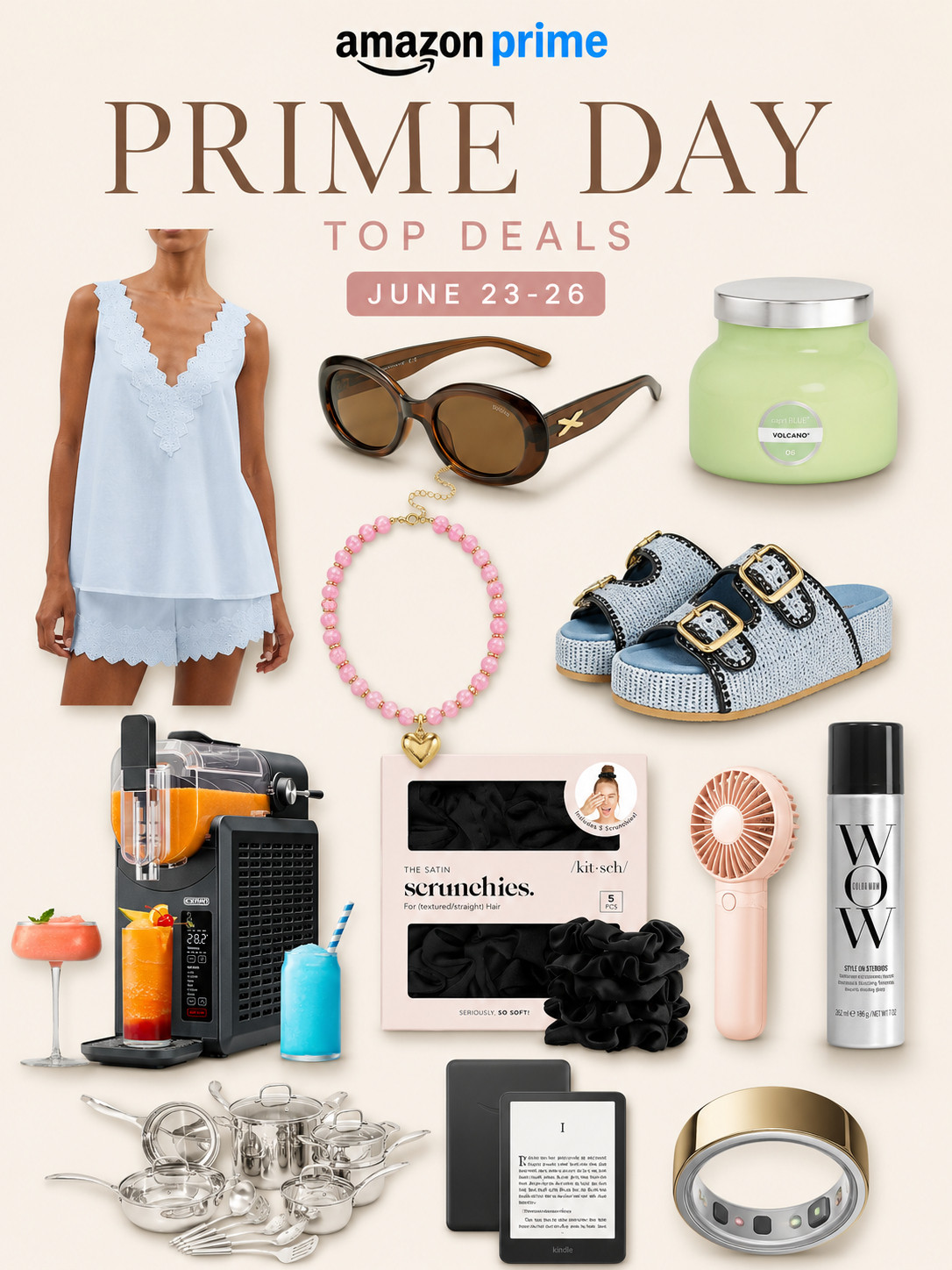 These are some of my favorite finds on sale right now—from beauty and home essentials to tech upgrades and summer must-haves. If you've been waiting to grab that Kindle, Oura Ring, slushie machine, or a few everyday favorites, now is the time.

✨ Shop all my Prime Day picks through the link in bio/LTK.

#AmazonPrimeDay #PrimeDayDeals #LTKFinds #AmazonFavorites #DailyDeals

#LTKmorningroutine #LTKSaleAlert #LTKSwim