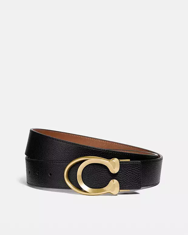 Signature Buckle Belt, 38 Mm | Coach (US)