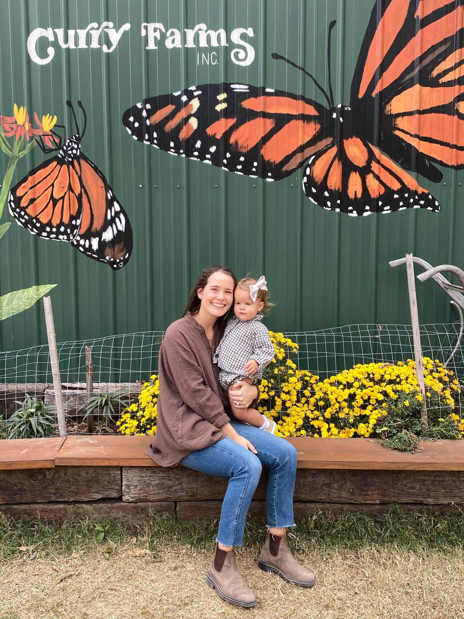 Jeans are from last year, Mother brand, dazzler style but don’t remember wash  