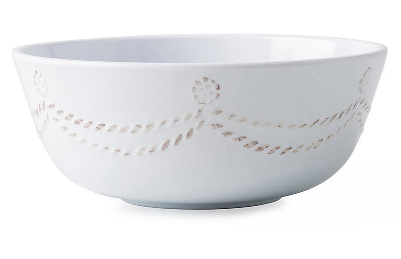 Berry & Thread Melamine Cereal Bowl, White | One Kings Lane