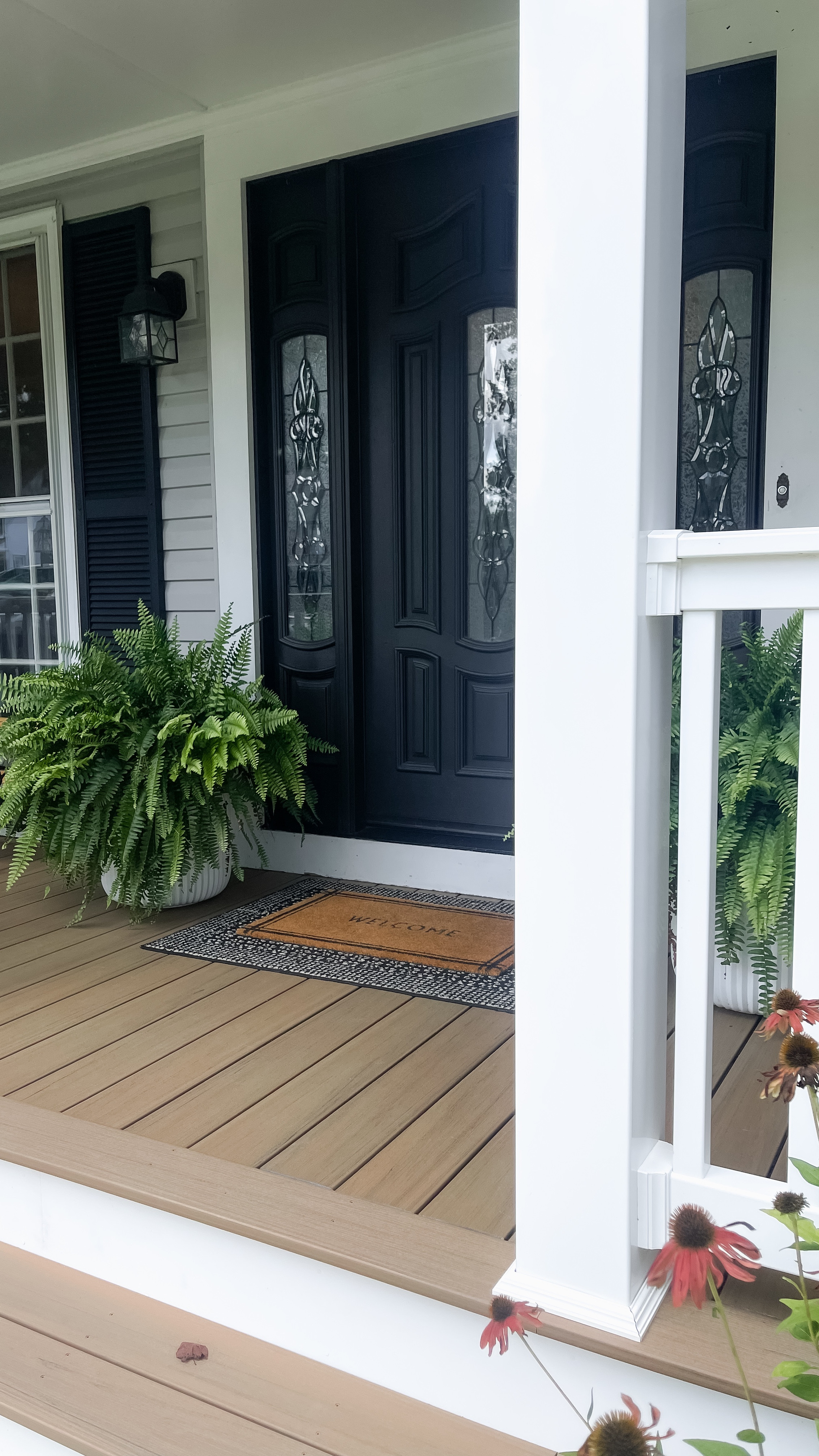 Shoutout to Costco for my front porch ferns, they’ve been thriving all season, even through multiple heat waves! 🌿

#LTKHome #LTKSeasonal
