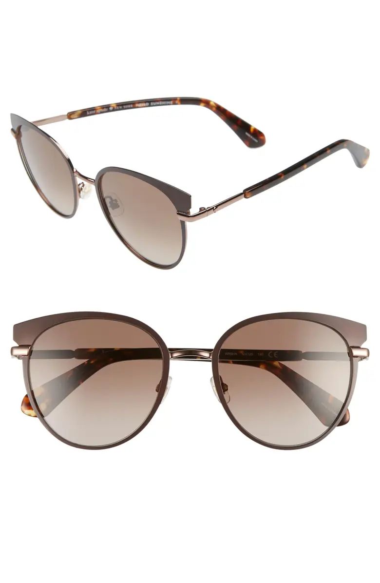 kate spade new york janalee 53mm cat eye sunglasses | Nordstrom | Nordstrom