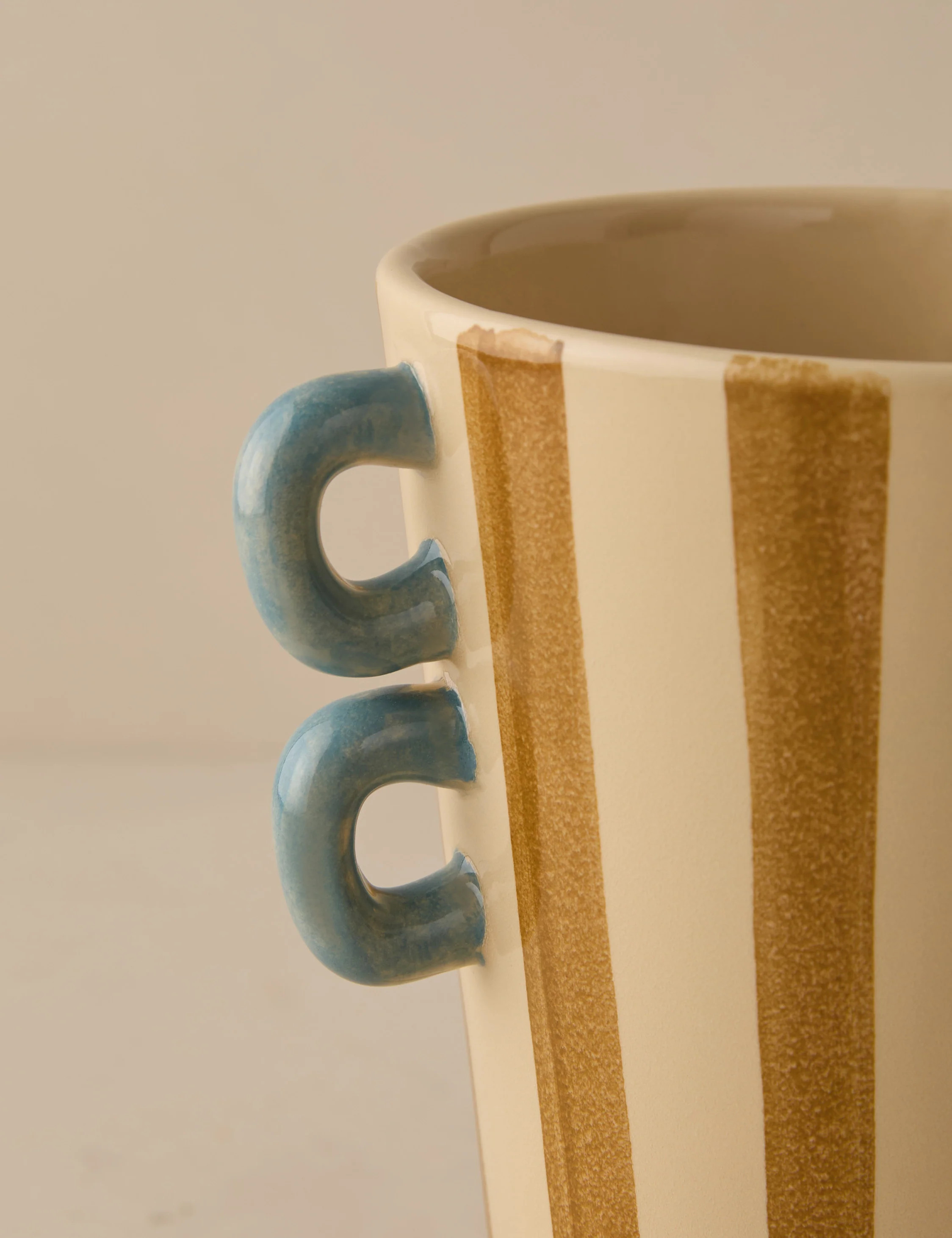 Bibbs Hand-Painted Vase | Lulu and Georgia 