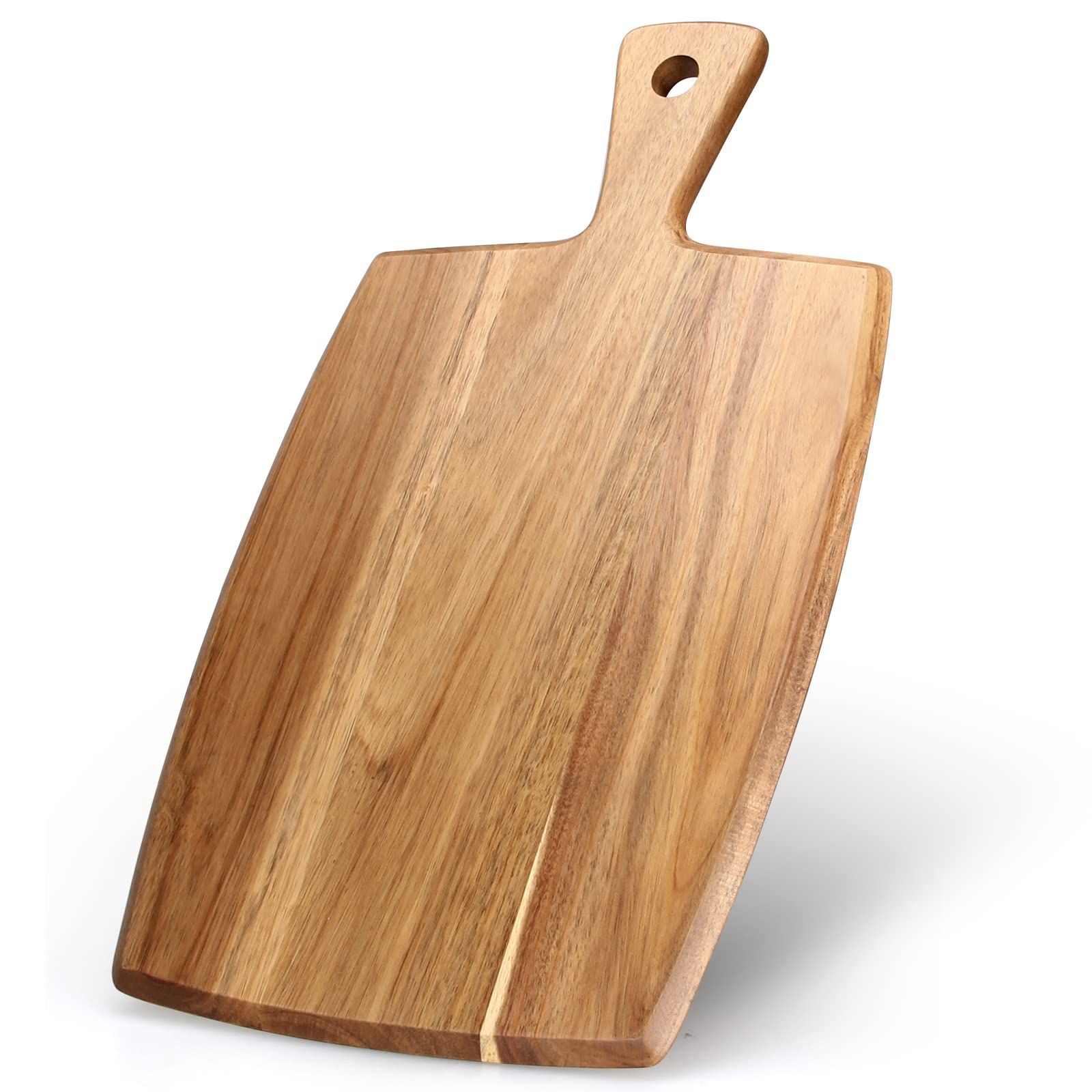 Best Acacia Wood Cutting Board with Handle Wooden Charcuterie Board Kitchen Chopping Boards for B... | Amazon (CA)