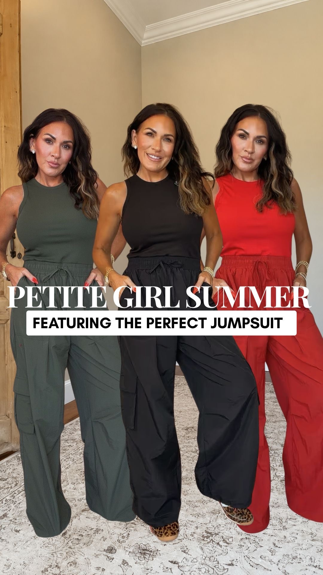 I ordered one color… and immediately went back for more. 😂

These jumpsuits are officially my favorite Amazon purchase lately.

They’re lightweight, comfortable, petite-friendly, mama-friendly, have pockets (obviously important), and somehow make you look put together with almost zero effort.

Throw them on with sneakers, sandals, wedges, a denim jacket… they just work.

And for under $40? That’s the kind of math I can get behind.

Wearing a size small.

5’2” • 130 lbs • 25” waist • 34DD

#AmazonFashion #PetiteFashion #Over40Style #AmazonFinds #SummerStyle
