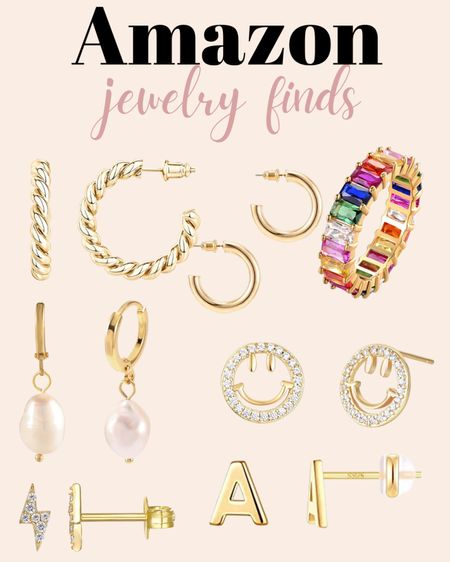 Jewelry edit from Amazon prime 
Earrings, rings, necklace, accessories, amazon finds, amazon jewelry, gifts for her, birthday gift ideas for her, gifts for friends, gold earrings, silver jewelry, gold jewelry, hoop earrings, dangle earrings, drop earrings 

#LTKFindsUnder50 #LTKStyleTip #LTKGiftGuide