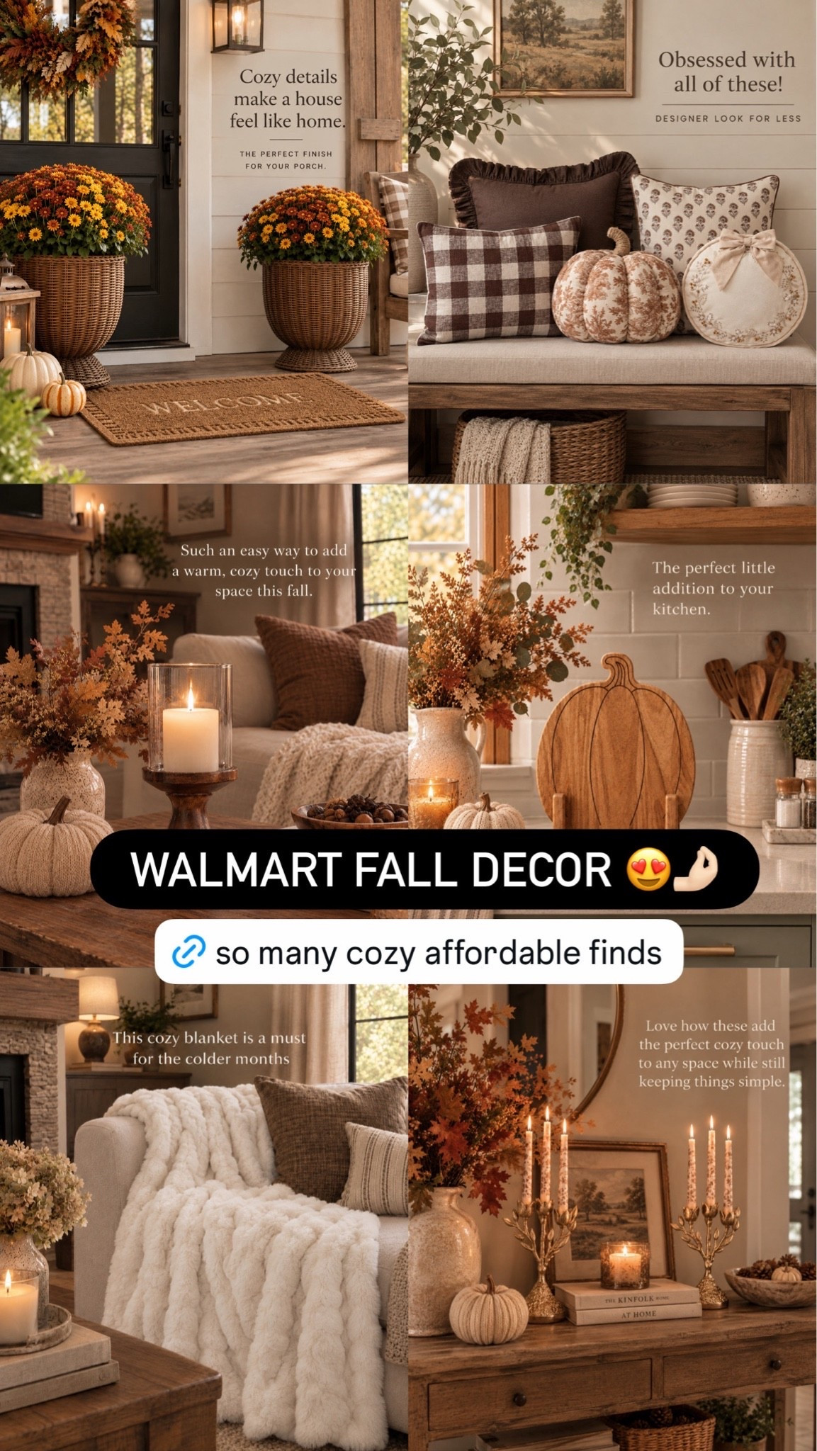Loving these decor pieces for fall 🍂🤎

#LTKSeasonal #LTKHome #LTKOver40