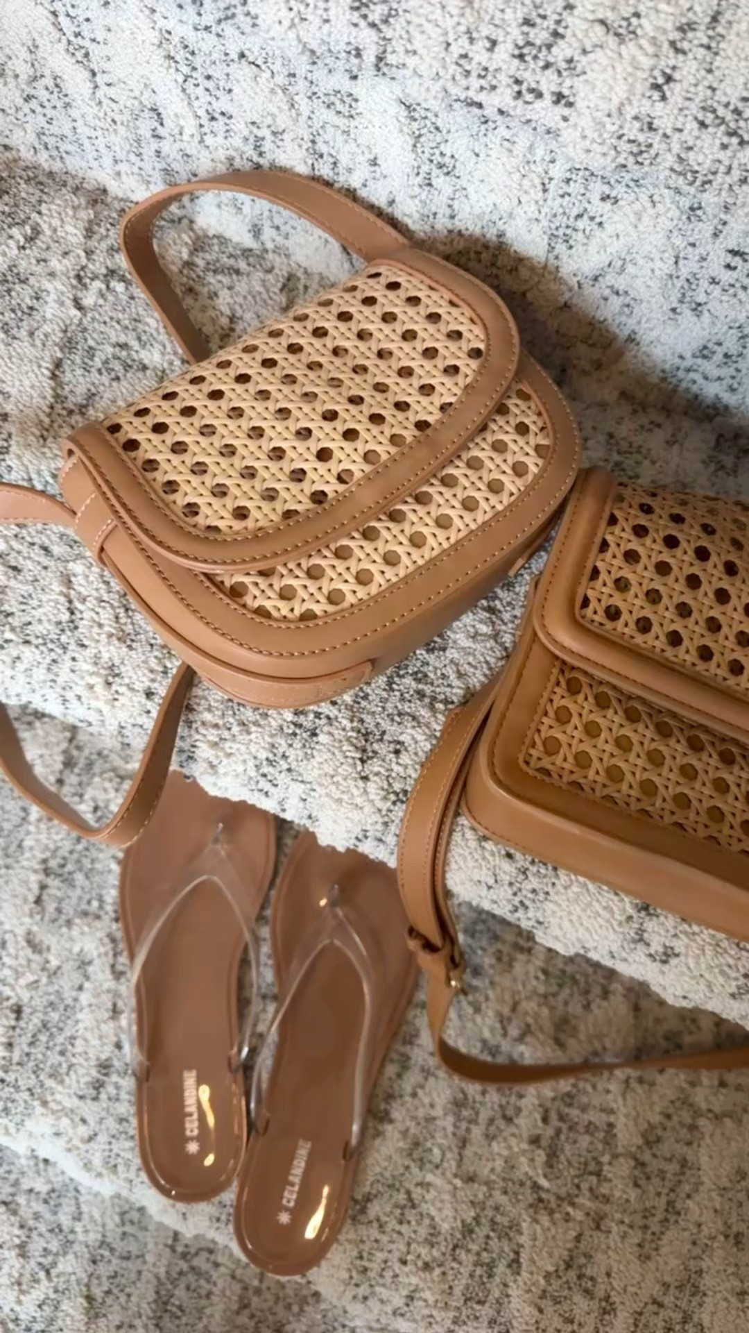 NEW rattan crossbody!! 
3 colors 

#LTKSeasonal