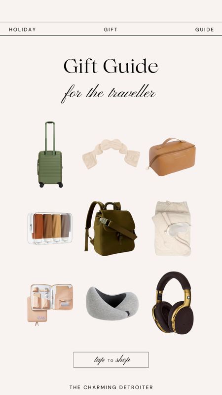 Holiday gift guide ideas for the traveler

#LTKHoliday #LTKSeasonal #LTKGiftGuide