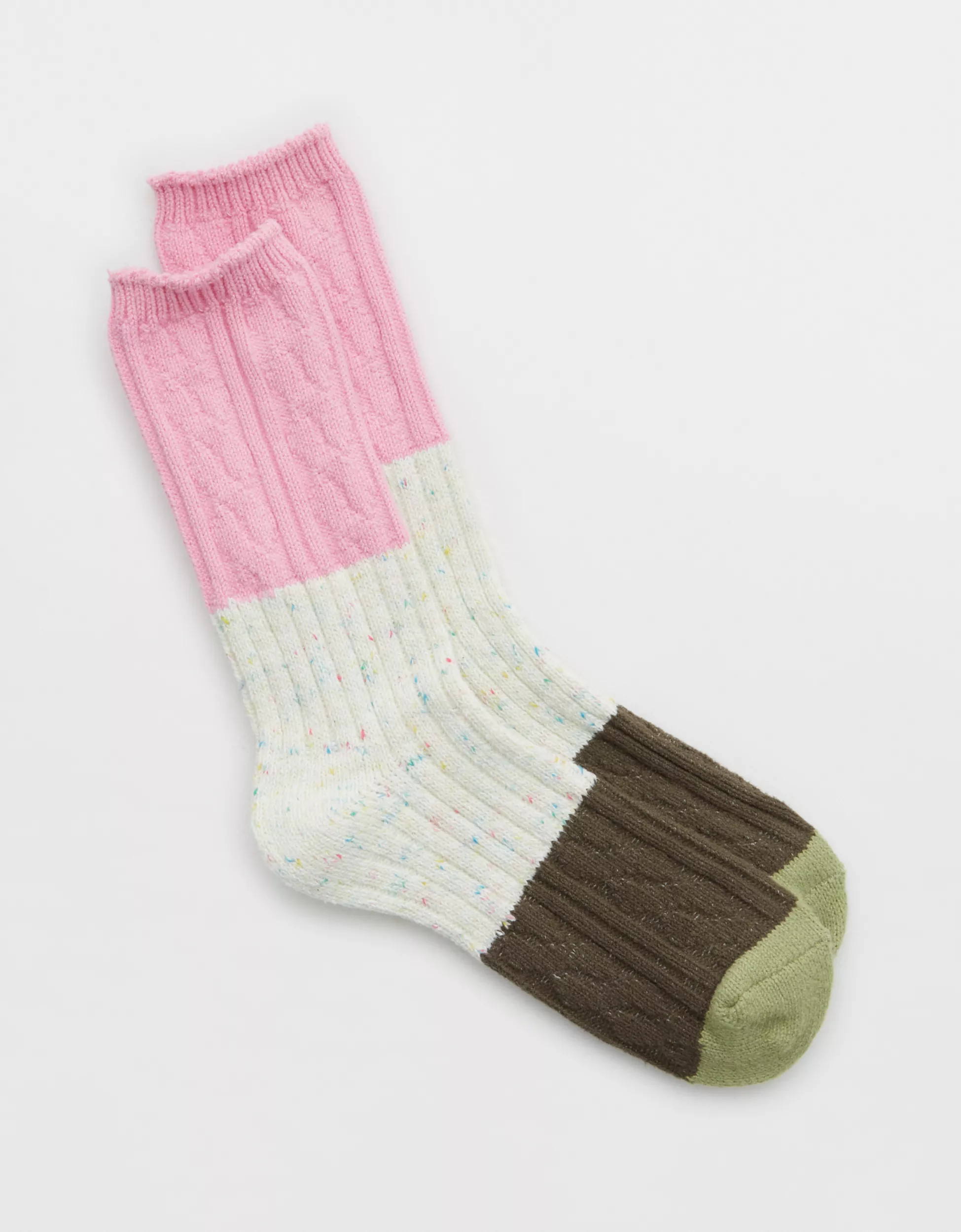 Aerie Colorblock Crew Socks | Aerie