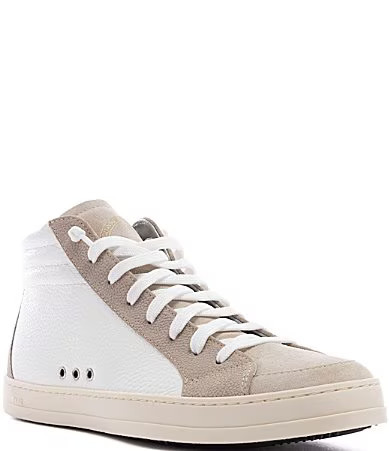 P448 Skate Leather High Top Zip Sneakers - 38(7.5/8) | Dillard's