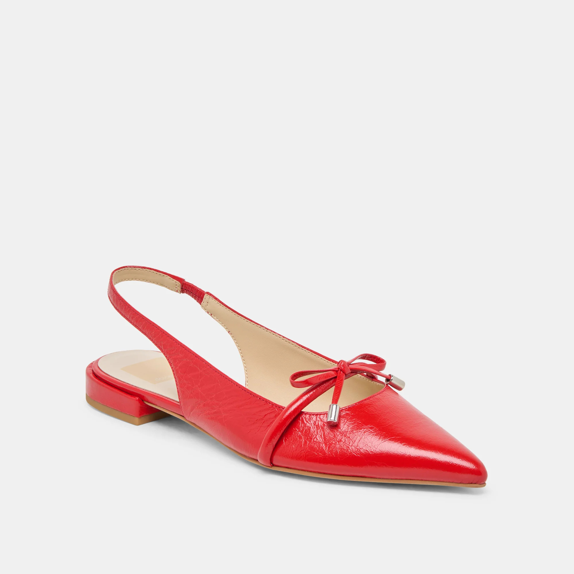 Payge Chili Crinkle Patent Flats | Dolce Vita | DolceVita.com