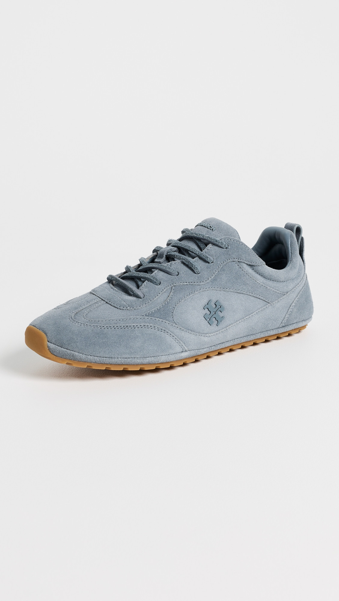 Tory Burch Suede Field Sneakers Dusky Blue 8 | Shopbop