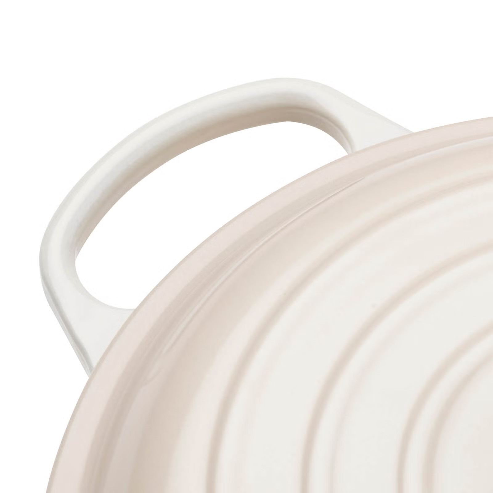 Le Creuset Signature Cast Iron Shallow Casserole Dish - 26cm - Meringue | Coggles | Coggles (Global)