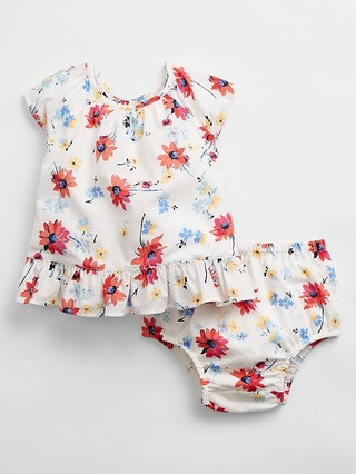 Baby Floral Ruffle Set | Gap Factory