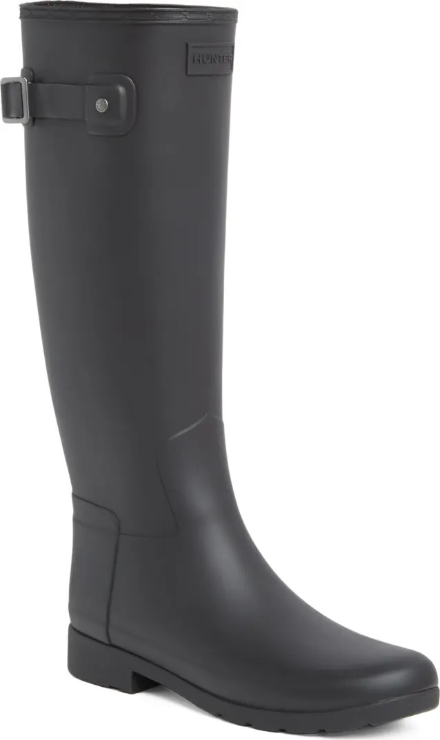 Stripe Knee High Rain Boot (Women) | Nordstrom Rack
