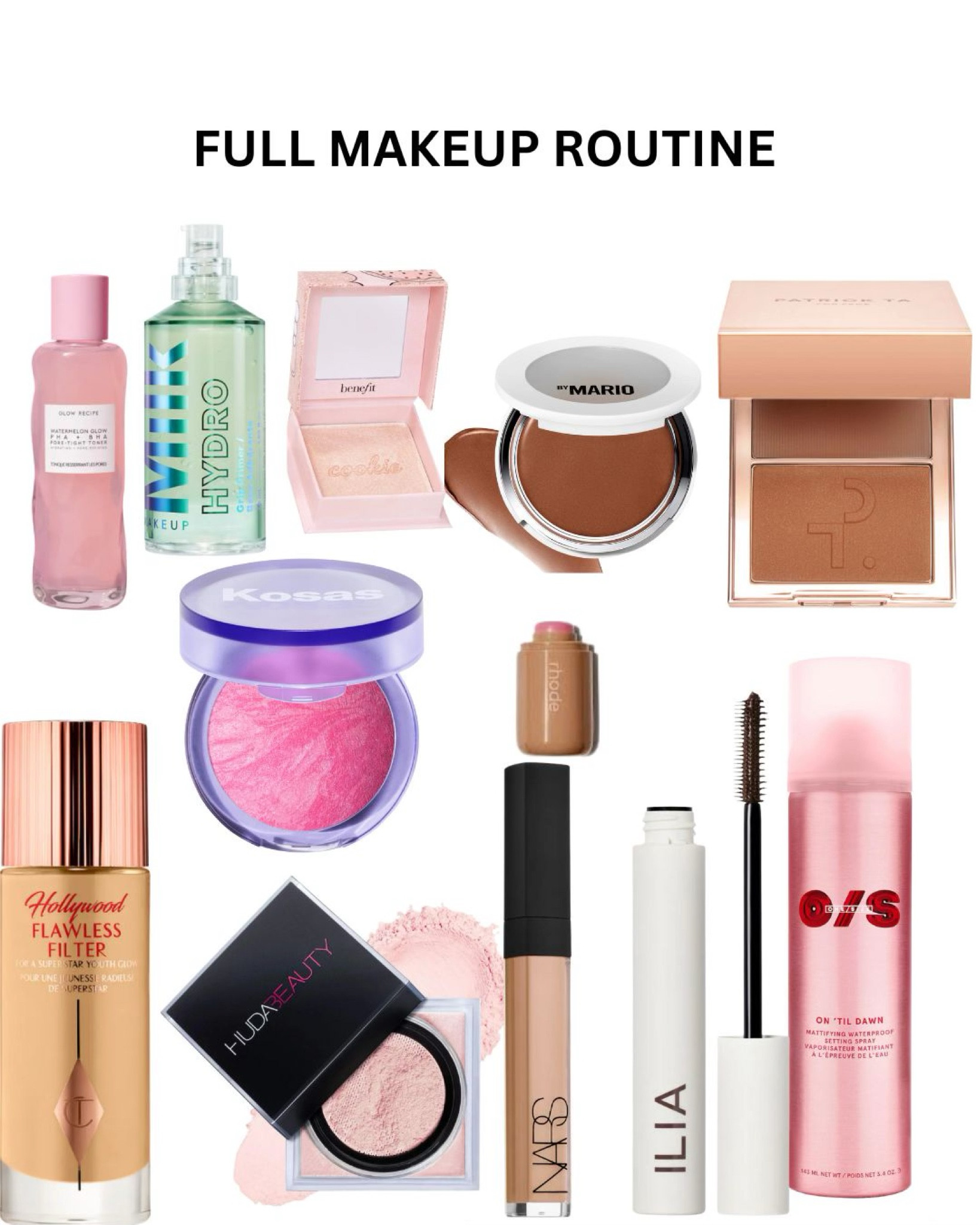 Full makeup routine 🖤

#LTKBeauty #LTKU #LTKWatchNow
