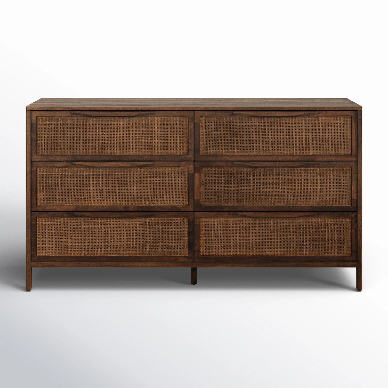 Nellie 6 Drawer Cane Dresser | Wayfair North America
