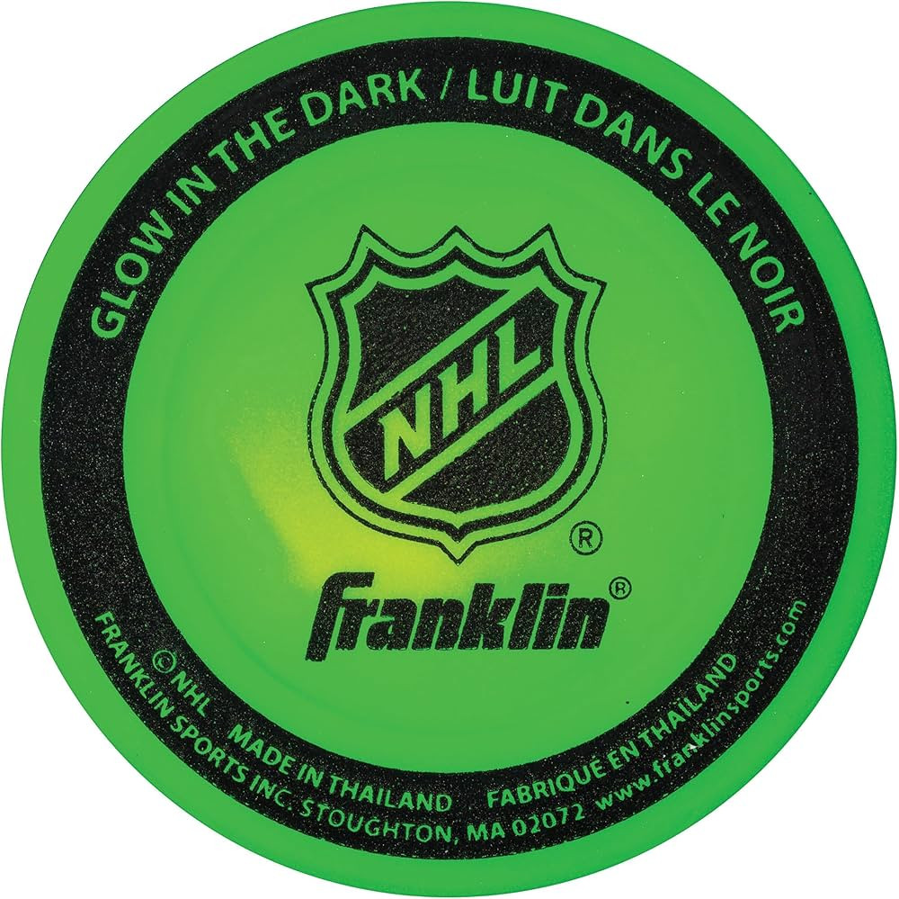 Franklin Sports NHL Street Hockey Puck - No Bounce Outdoor Street + Roller Hockey Puck - Official... | Amazon (US)