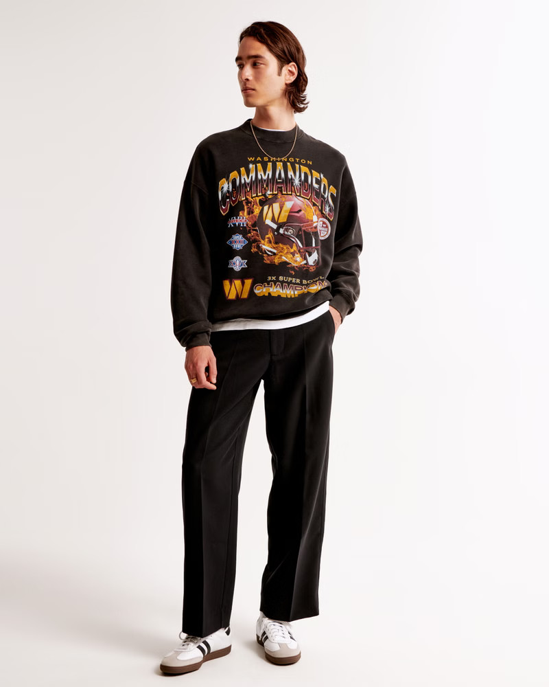 Pittsburgh Steelers Graphic Crew Sweatshirt | Abercrombie & Fitch (US)