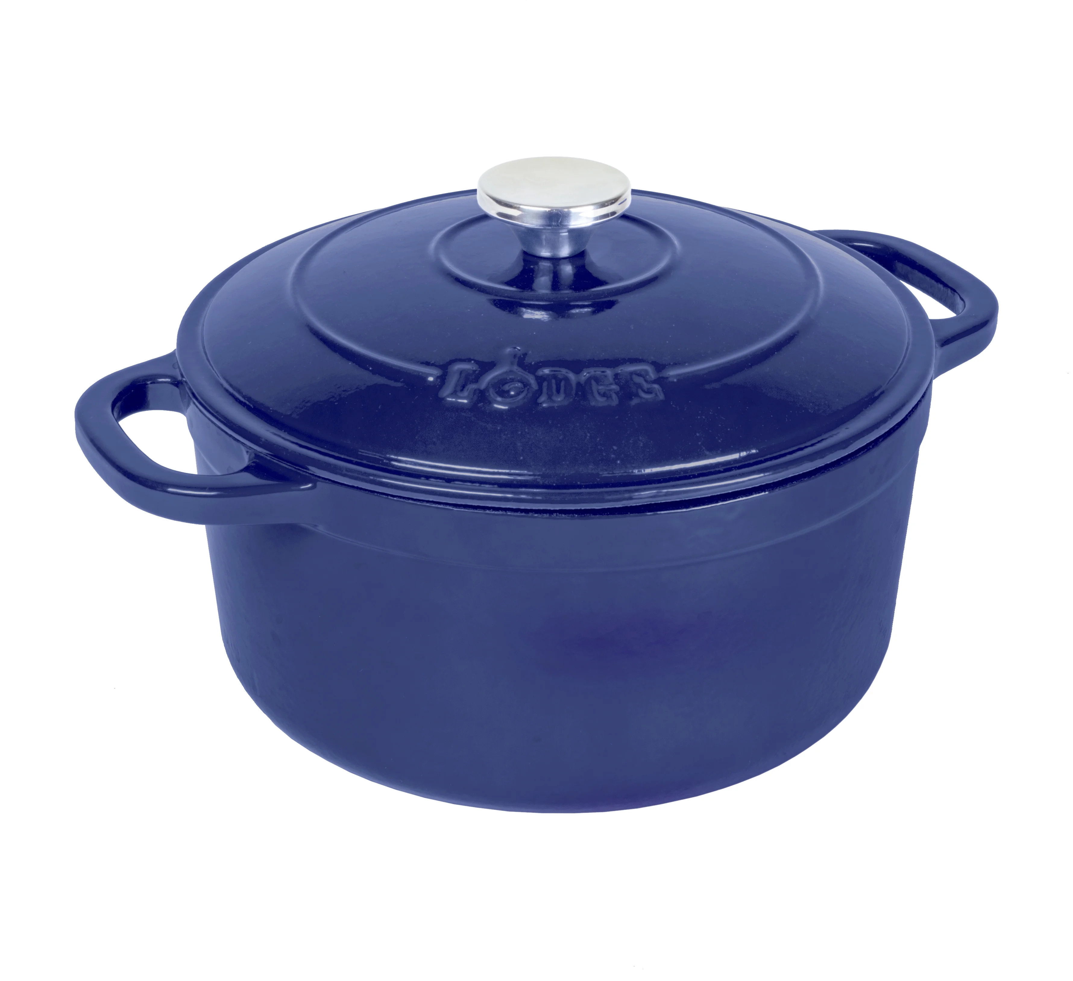 Lodge Cast Iron 5.5qt Indigo Enameled Dutch Oven | Walmart (US)