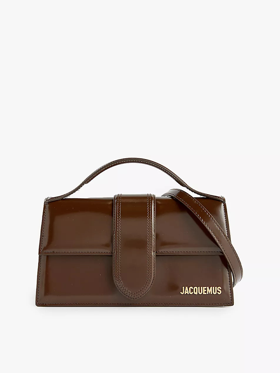 Le Grand Bambino leather top-handle bag | Selfridges
